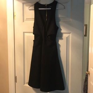 Size 4 express dress with cut outs